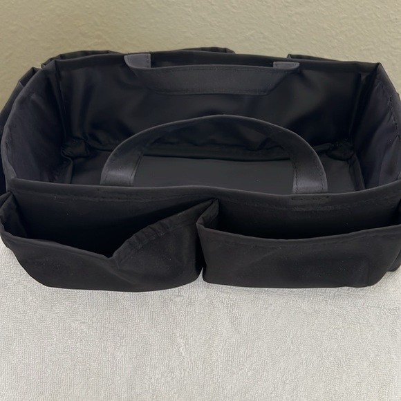 Make-up / Hand bag Black Nylon 3 piece inserts - Picture 6 of 8